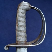 British 1827 Pattern Pipeback Rifle Officers Sword, Kings Royal Rifle Corps (60th Rifles) 5
